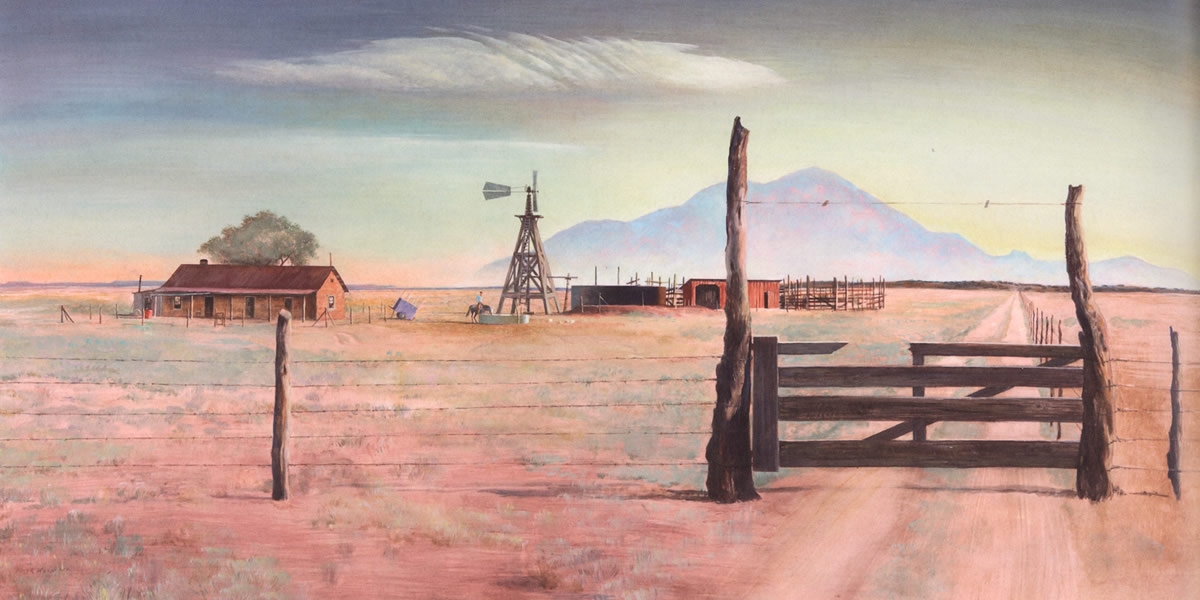 Drawn to the Land: Peter Hurd’s New Mexico