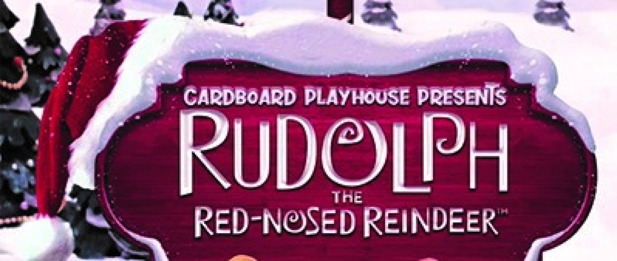 Cardboard Playhouse: Rudolph the Red-Nosed Reindeer JR.
