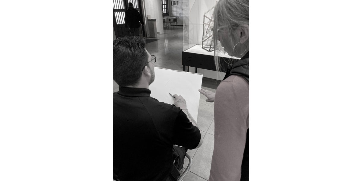 First Friday: Drawing Lessons in the Galleries