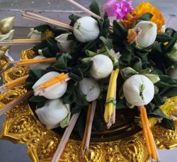 Thai Buddhist Offering 