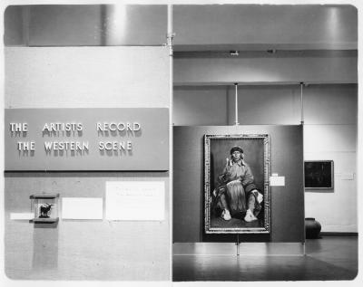 The Artists Record: The Western Scene, 1966. New Mexico Museum of Fine Arts, An exhibition of paintings from the museums permanent collection. Palace of the Governors Photo Archives, NMHM, DCA, 138890.