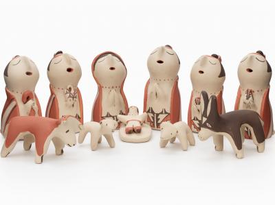 Grounded in Clay - Nativity set c. 1982