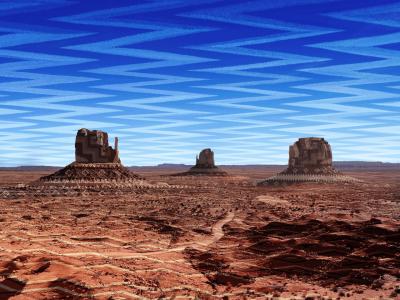 Woven Landscape-Monument Valley